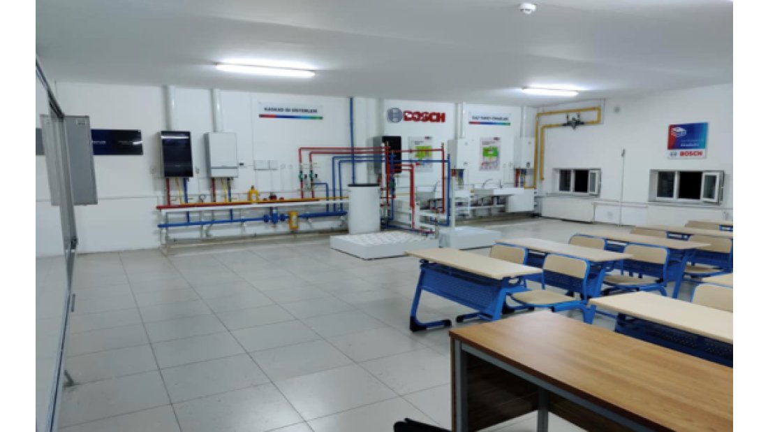 Besni'ye Bosch Termoteknik Akademi Uygulama Laboratuvarı açıldı