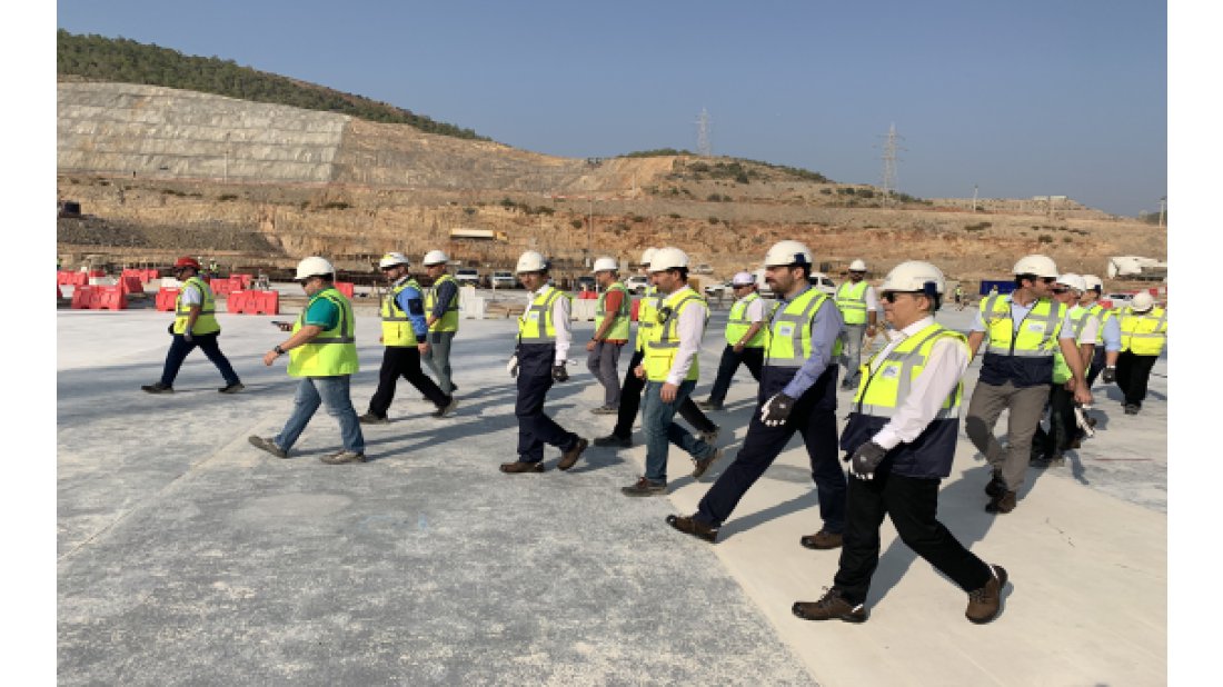 Nükleer Düzenleme Kurulu Üyeleri Akkuyu NGS sahasını ziyaret etti