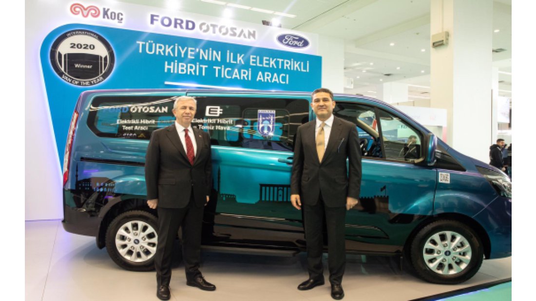 Ford Custom PHEV’in test sürüşleri Ankara’da gerçekleştirilecek