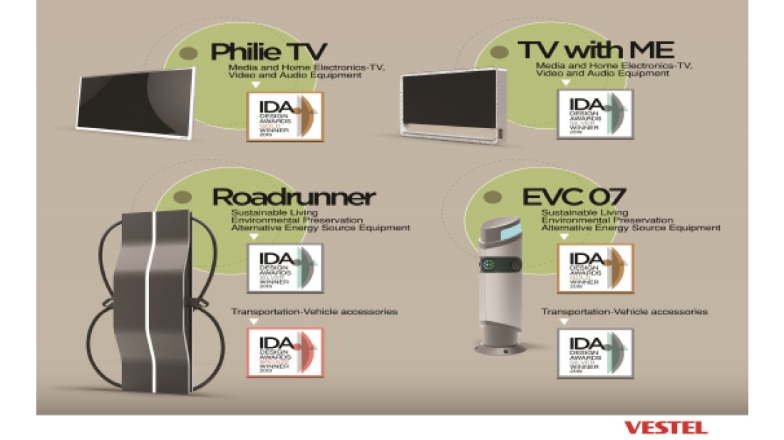 Tasarım Nobeli IDA’dan Vestel tasarımlarına 6 ödül
