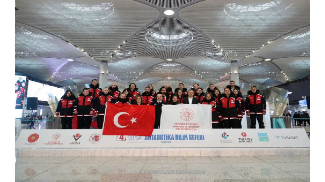 4. Ulusal Antarktika Bilim Seferi heyeti yola çıktı