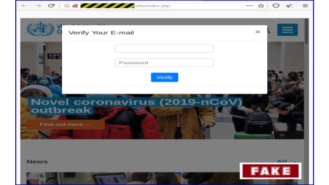 Corona virüsü endişesi e-postalara da sıçradı