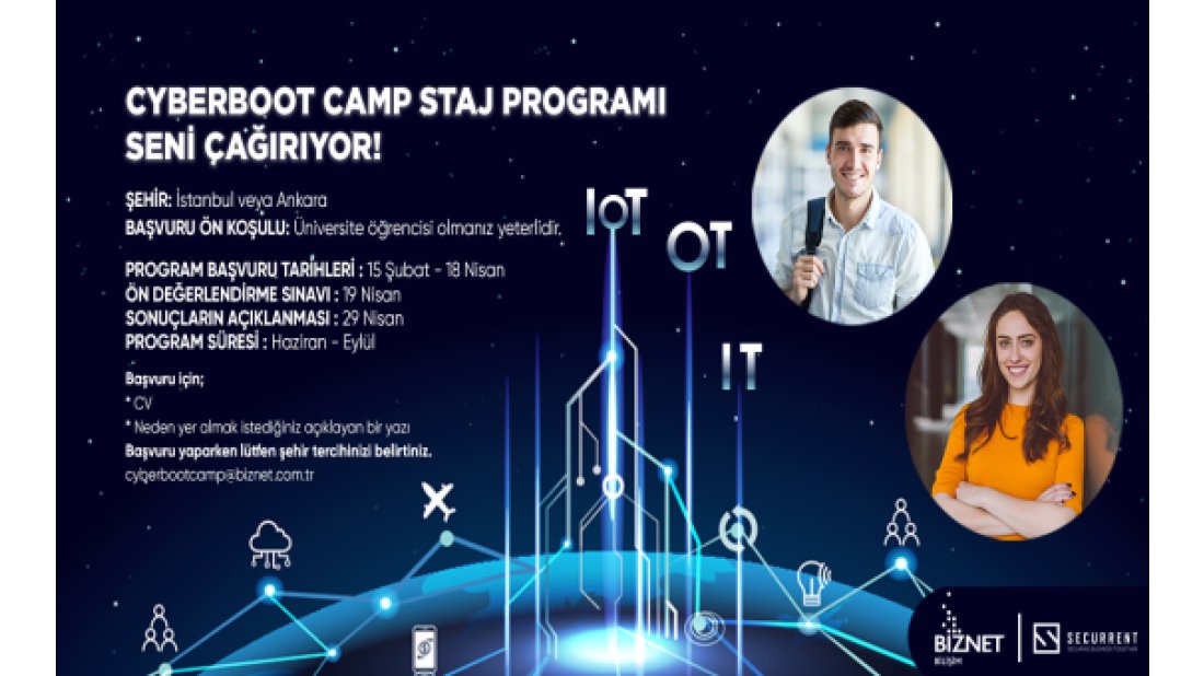 “Biznet”in staj başvuruları başladı