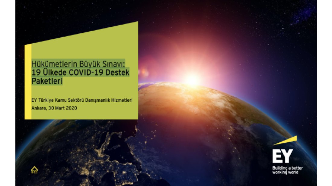 EY Türkiye'den 19 Ülkede COVID-19 Destek Paketleri raporu