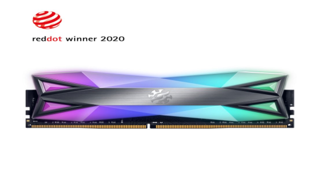 XPG Spectrix D60G Ram Red Dot 2020 Tasarım Ödülünü kazandı