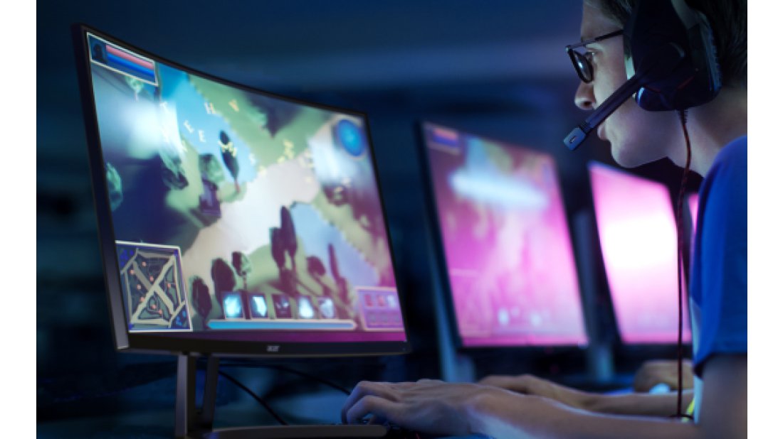 Acer’dan etkileyici izleme deneyimi sunan kavisli monitörler