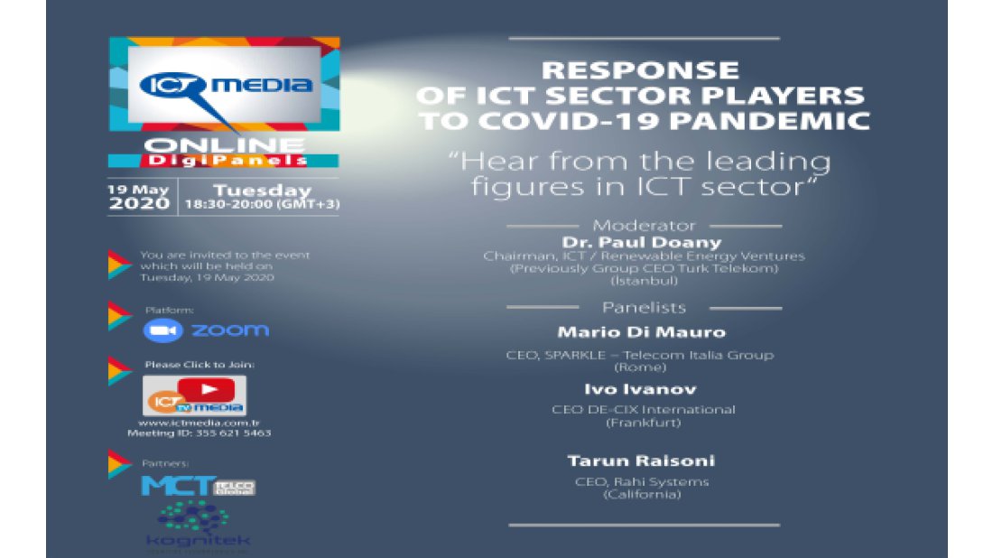 ICT MEDIA'dan online dijital panel