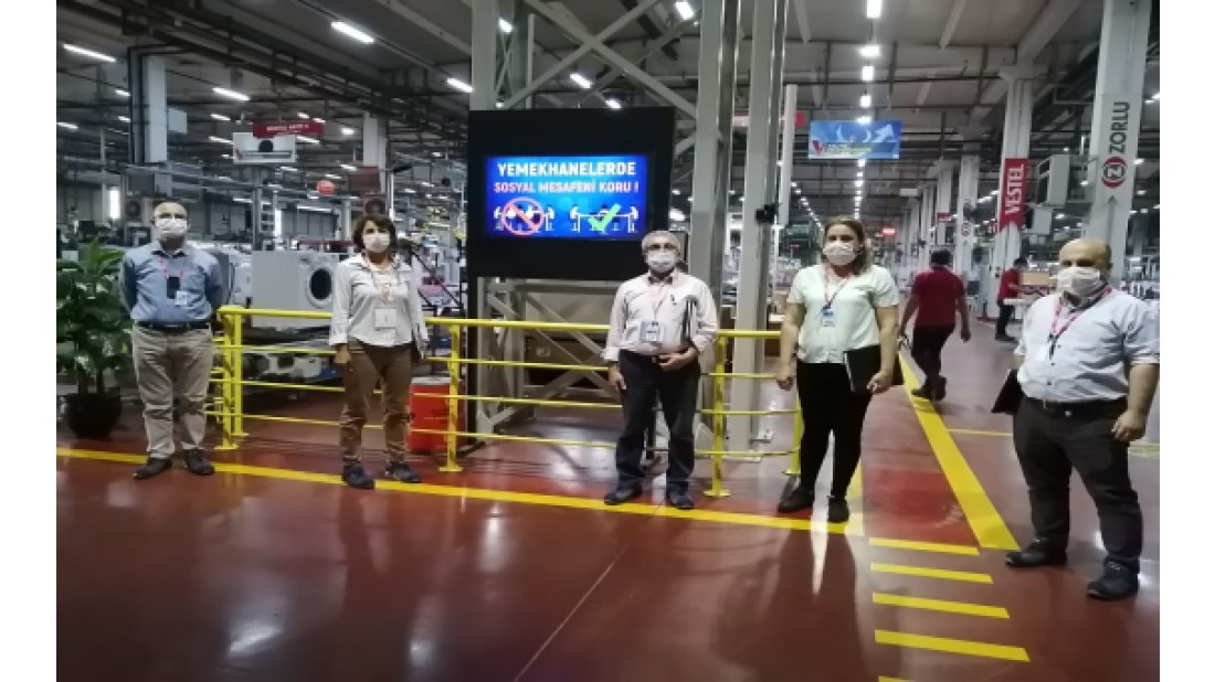 Vestel, TSE’den Covid-19 Güvenli Üretim Belgesi aldı