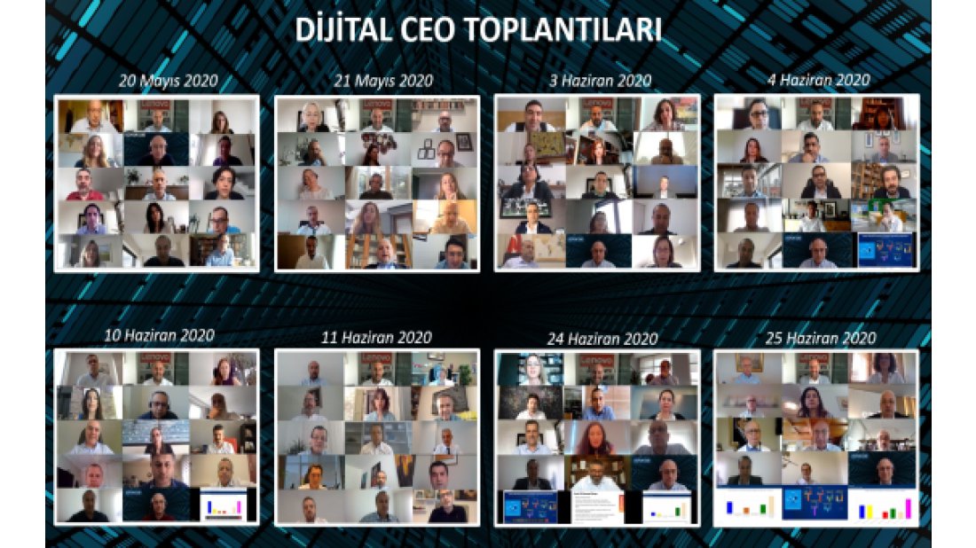 Lenovo, Vizyon 100 iş birliğinde farklı sektörlerin liderlerini dijital ortamda buluşturdu