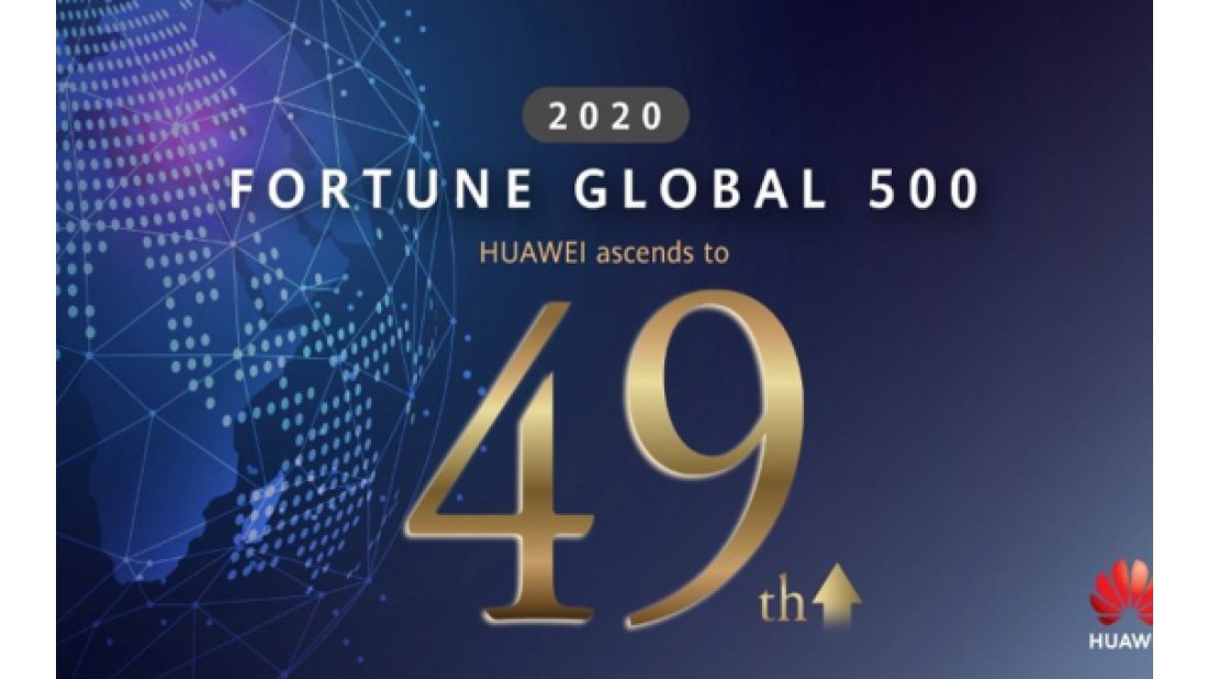 HUAWEI, Fortune 500 listesinde ilk 50’ye girdi