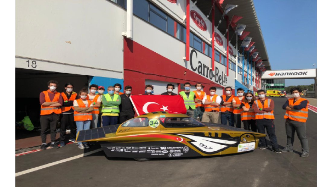 Araba yarışları dünyasında bir ödül de İTÜ Güneş Aracına