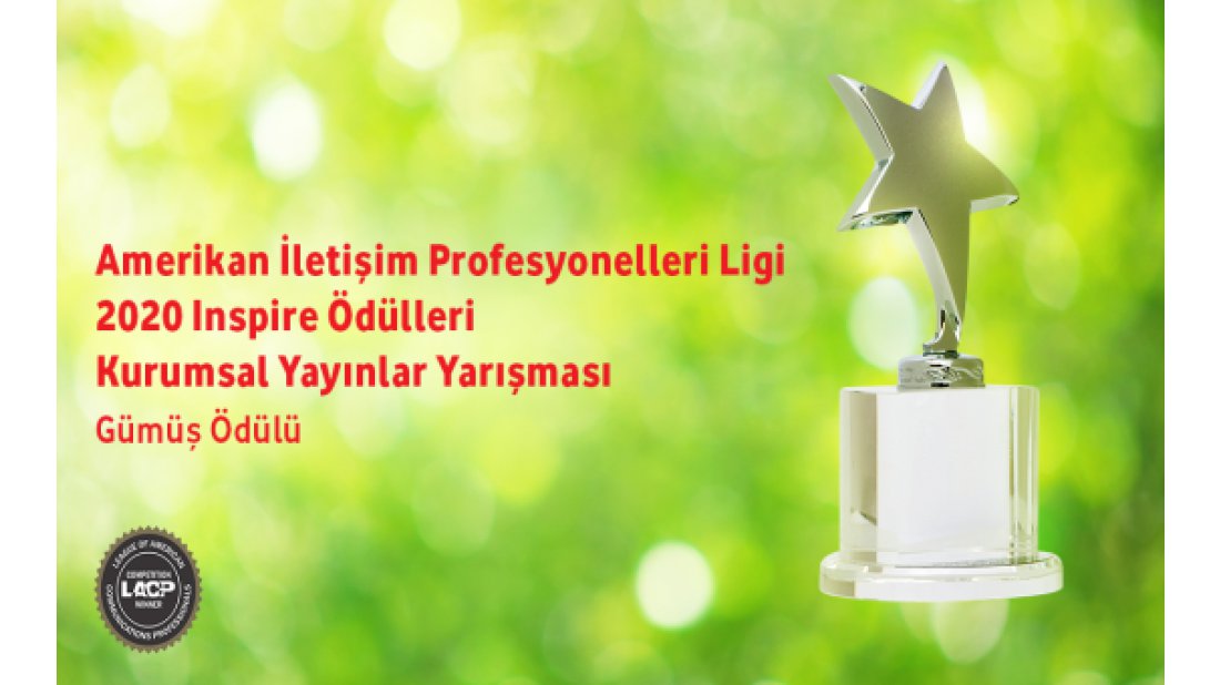 Vodafone Türkiye Sürdürülebilirlik Raporu’na gümüş ödül