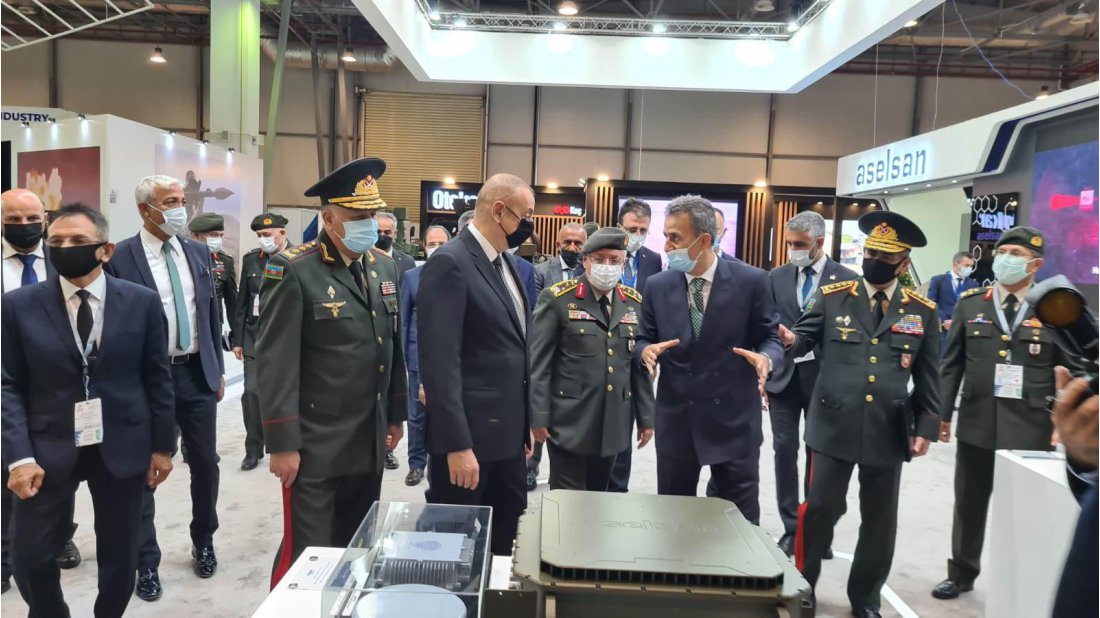 ASELSAN, ADEX 2022’de İlham Aliyev’i Ağırladı
