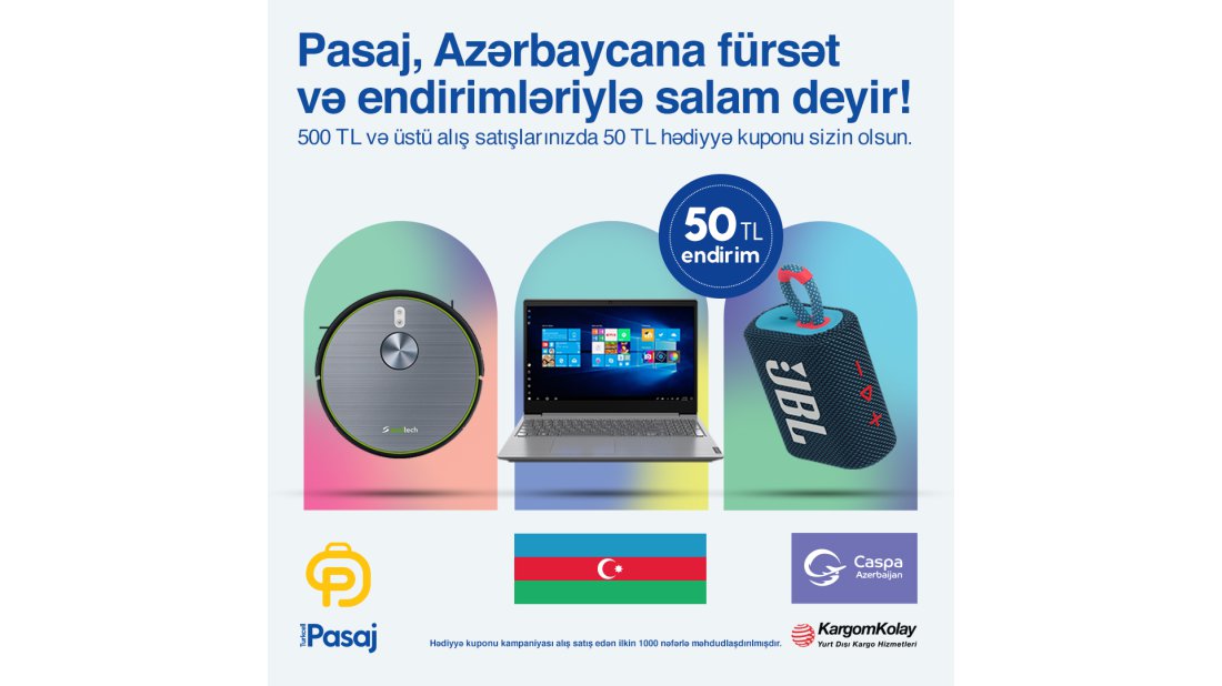 Turkcell Pasaj Azerbaycan’a “merhaba” diyor